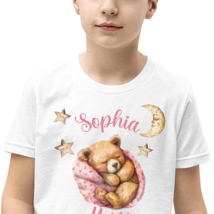 Custom Teddy Bear Sleeping T-Shirt - ART-TSH144 - ARTFULANE