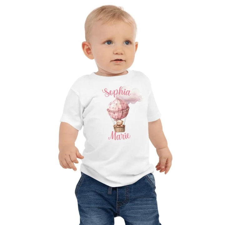 Custom Teddy Bear Hot Air Balloon T-Shirt - ART-TSH147 - ARTFULANE