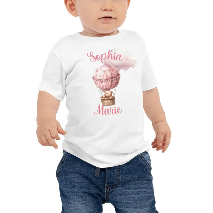 Custom Teddy Bear Hot Air Balloon T-Shirt - ART-TSH147 - ARTFULANE