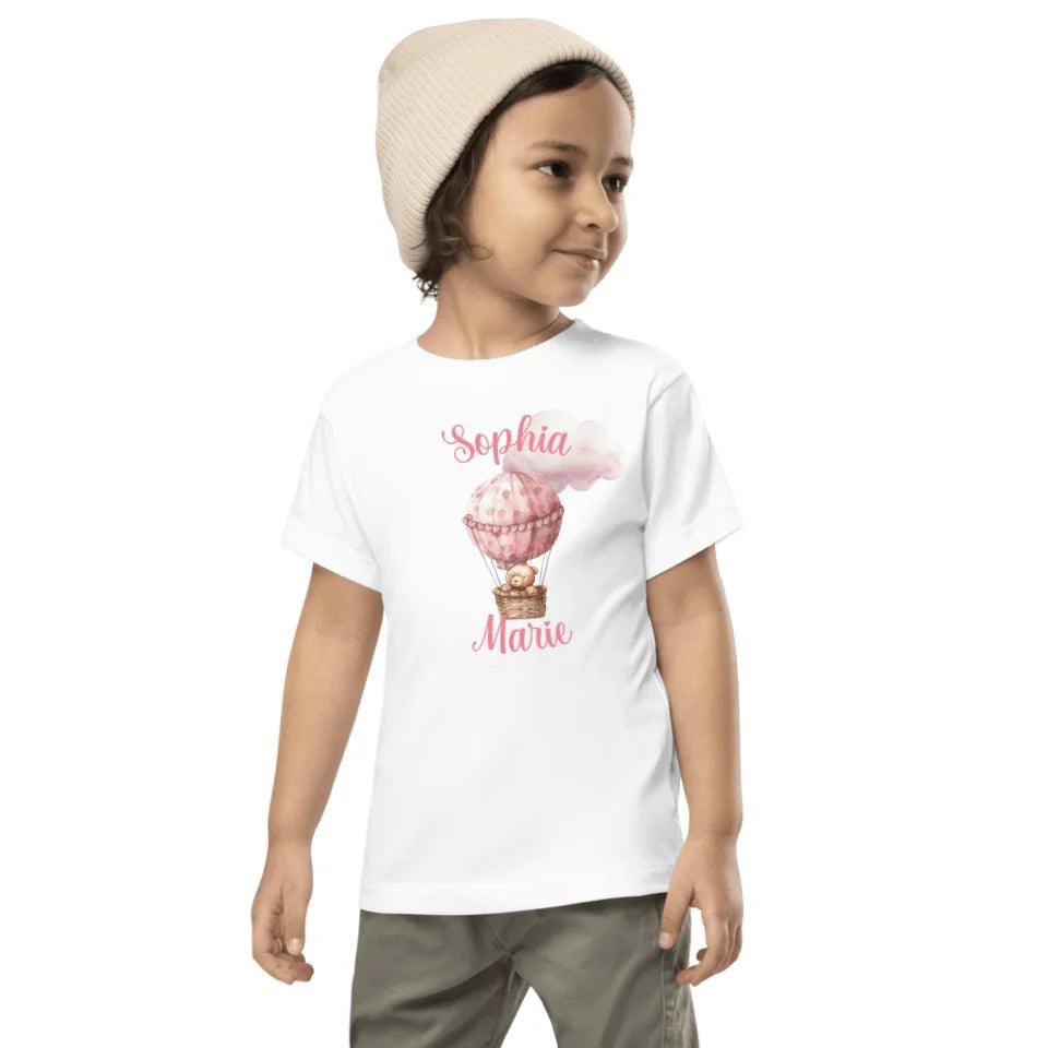 Custom Teddy Bear Hot Air Balloon T-Shirt - ART-TSH147 - ARTFULANE