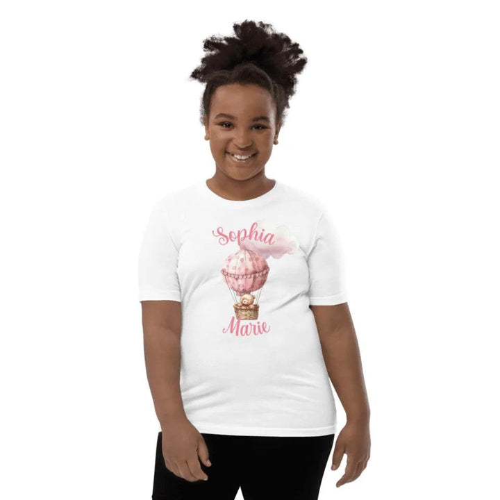 Custom Teddy Bear Hot Air Balloon T-Shirt - ART-TSH147 - ARTFULANE