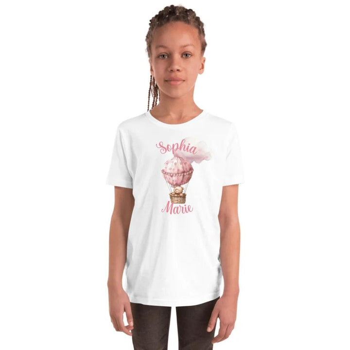 Custom Teddy Bear Hot Air Balloon T-Shirt - ART-TSH147 - ARTFULANE