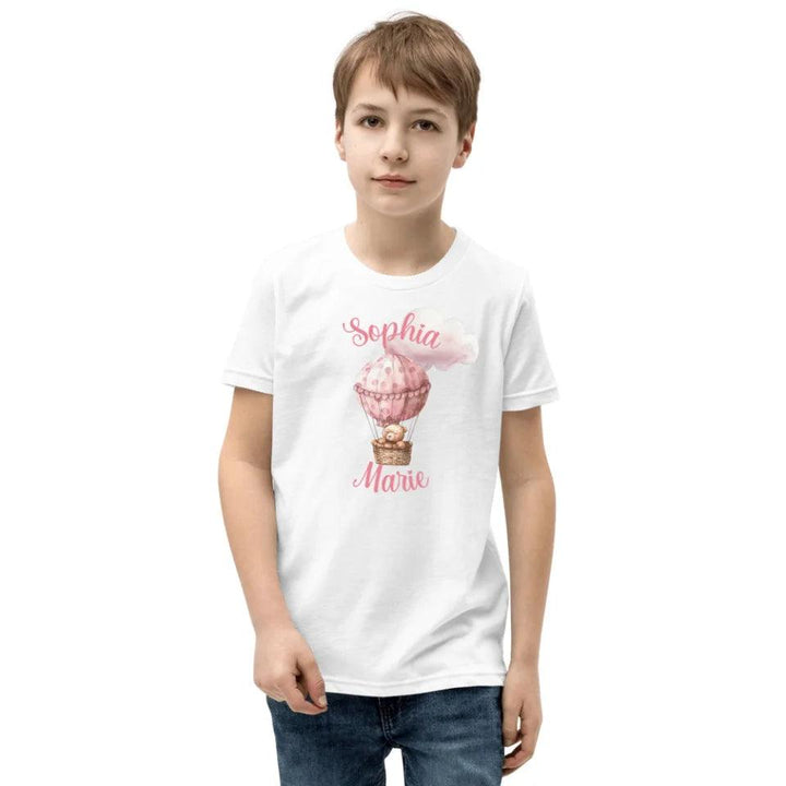 Custom Teddy Bear Hot Air Balloon T-Shirt - ART-TSH147 - ARTFULANE