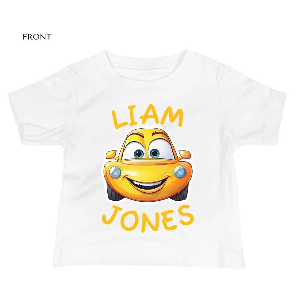 Custom Smiling Cars T-Shirt - ART-TSH155 - ARTFULANE