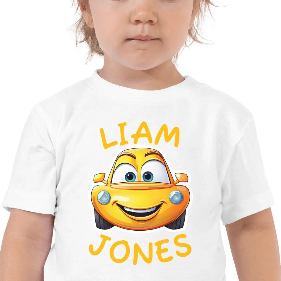 Custom Smiling Cars T-Shirt - ART-TSH155 - ARTFULANE