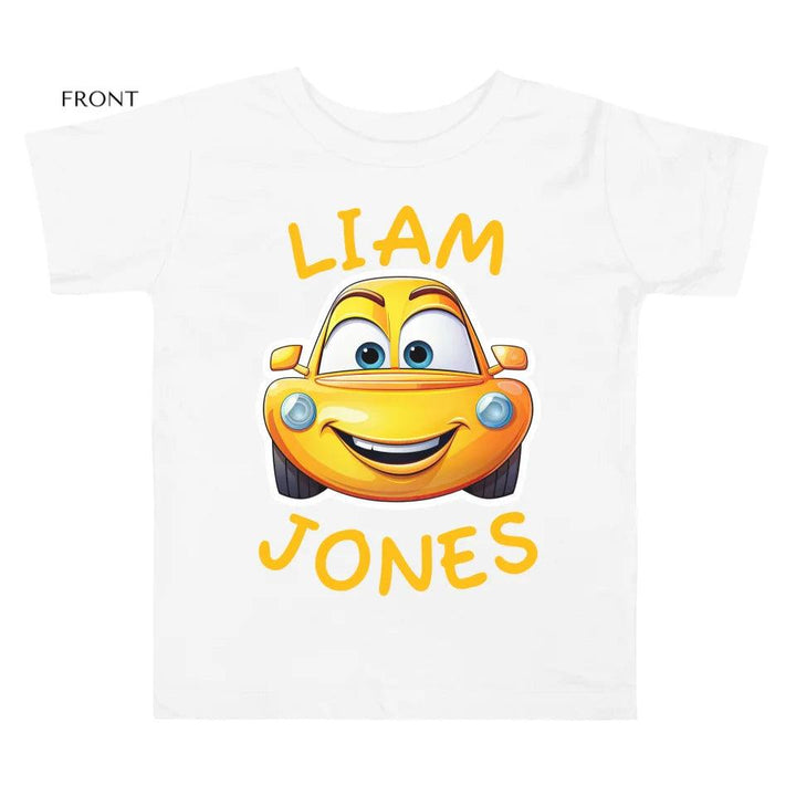 Custom Smiling Cars T-Shirt - ART-TSH155 - ARTFULANE