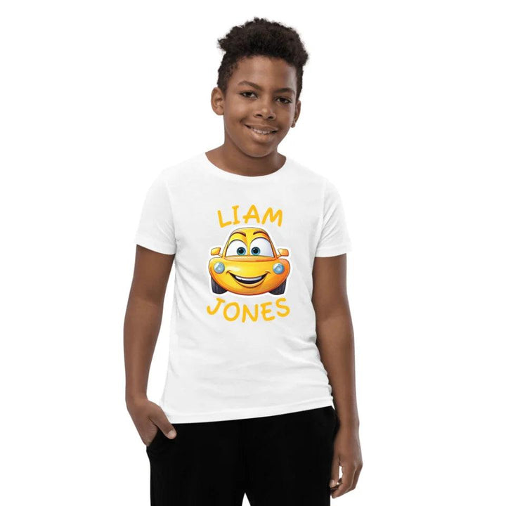 Custom Smiling Cars T-Shirt - ART-TSH155 - ARTFULANE