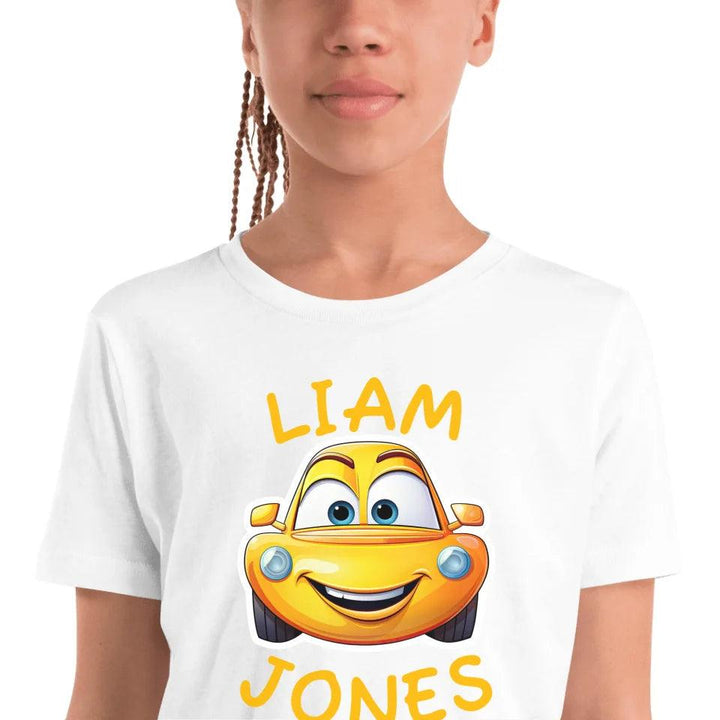 Custom Smiling Cars T-Shirt - ART-TSH155 - ARTFULANE