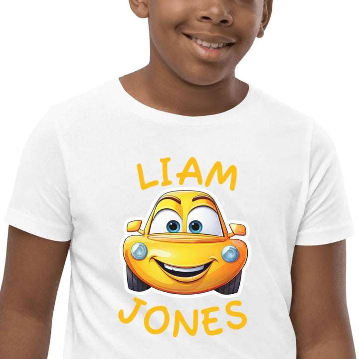 Custom Smiling Cars T-Shirt - ART-TSH155 - ARTFULANE