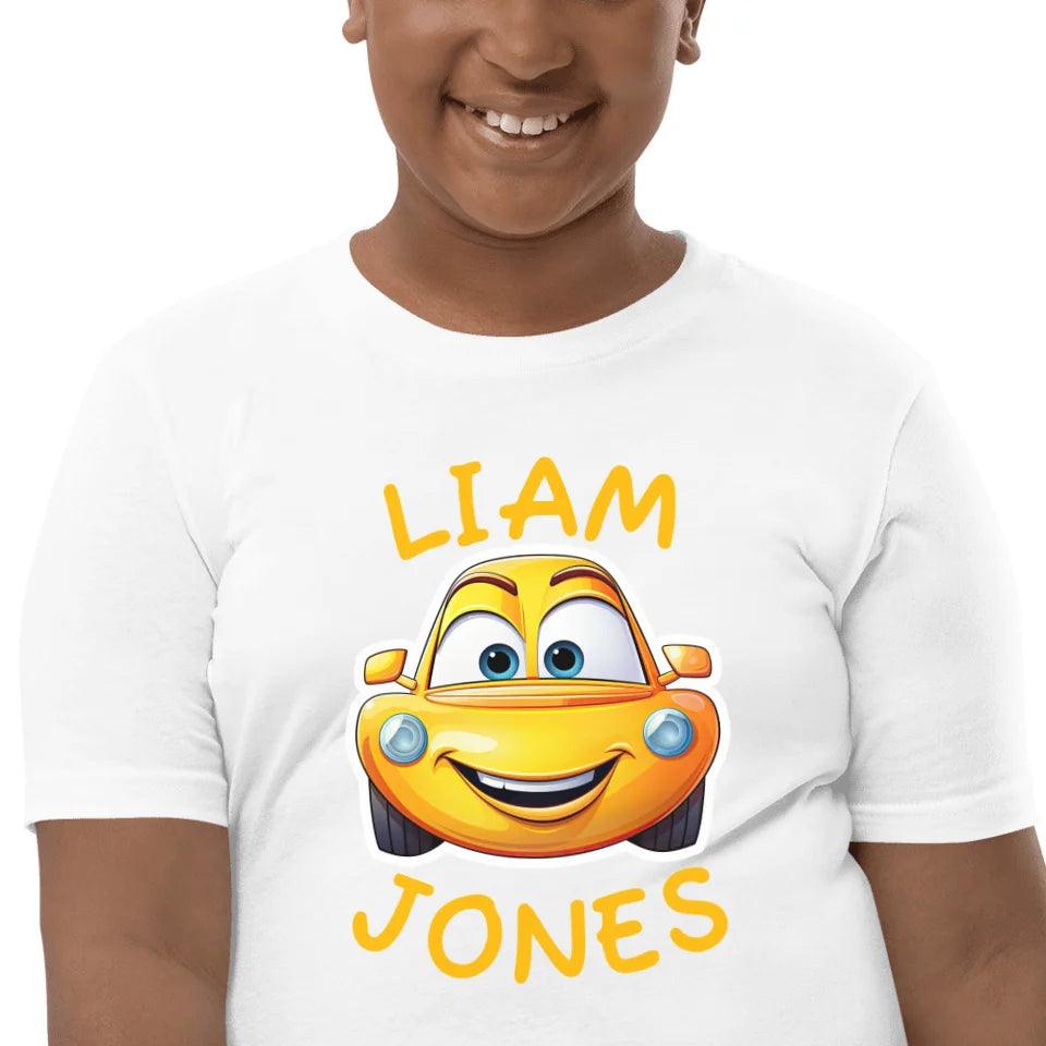 Custom Smiling Cars T-Shirt - ART-TSH155 - ARTFULANE