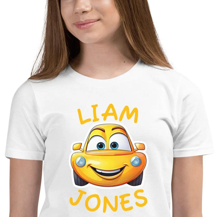 Custom Smiling Cars T-Shirt - ART-TSH155 - ARTFULANE