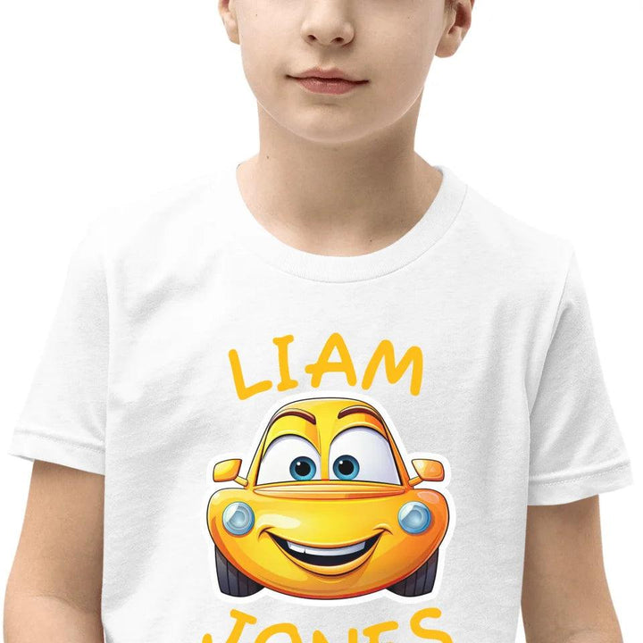 Custom Smiling Cars T-Shirt - ART-TSH155 - ARTFULANE