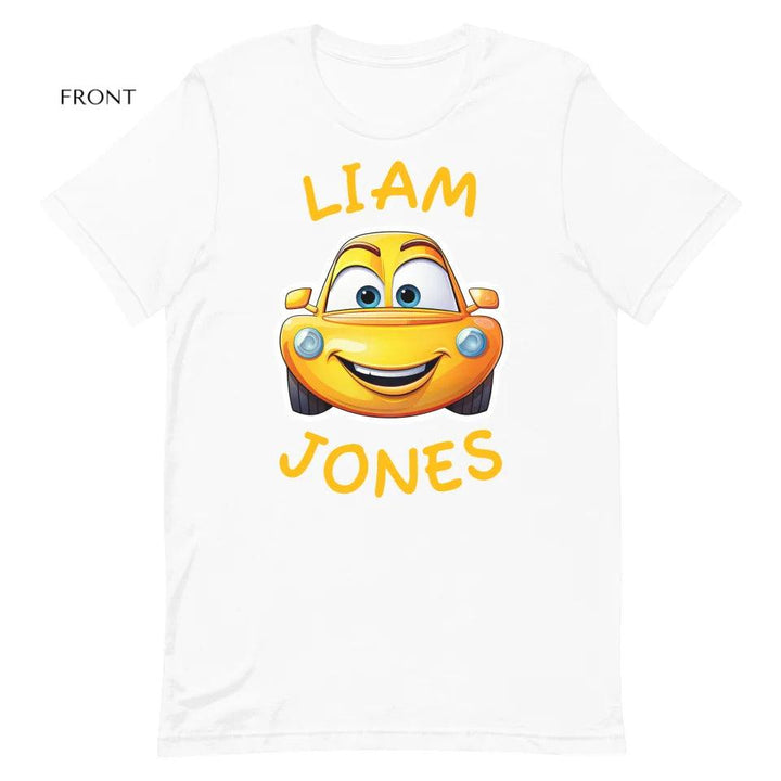 Custom Smiling Cars T-Shirt - ART-TSH155 - ARTFULANE