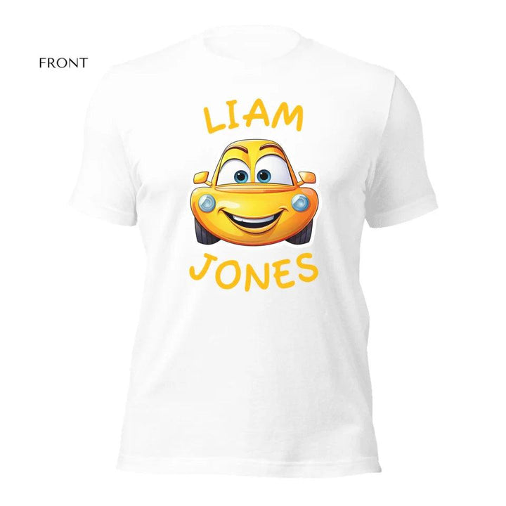 Custom Smiling Cars T-Shirt - ART-TSH155 - ARTFULANE