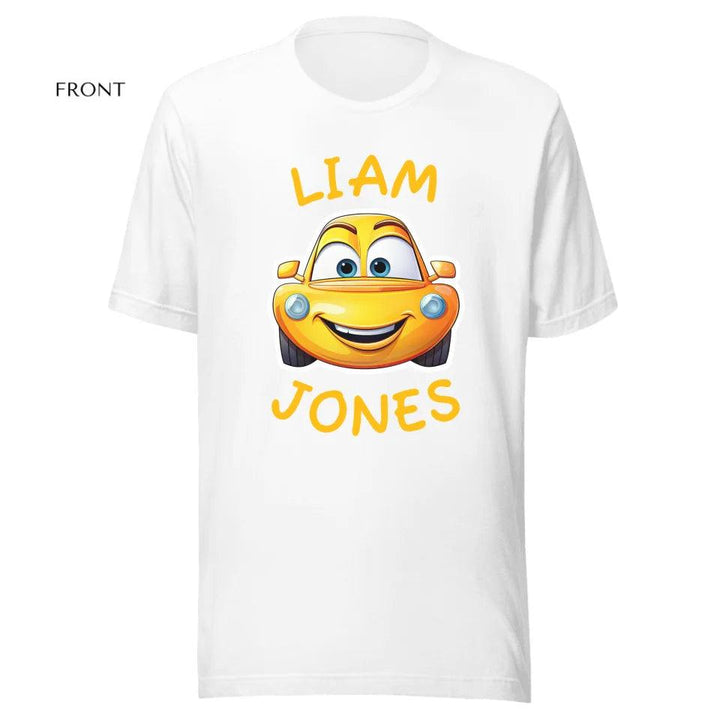 Custom Smiling Cars T-Shirt - ART-TSH155 - ARTFULANE