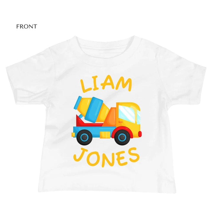 Custom Construction Trucks T-Shirt - ART-TSH156 - ARTFULANE