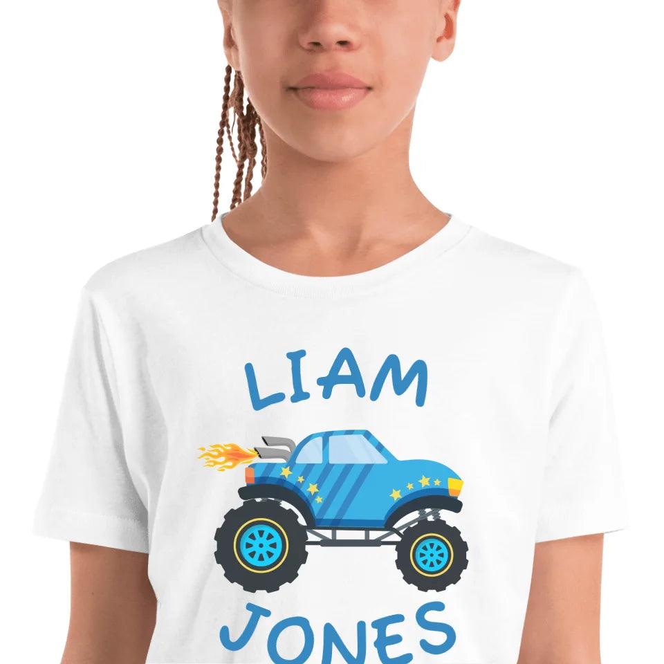 Custom Monster Trucks T-Shirt - ART-TSH157 - ARTFULANE