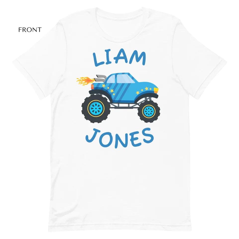 Custom Monster Trucks T-Shirt - ART-TSH157 - ARTFULANE