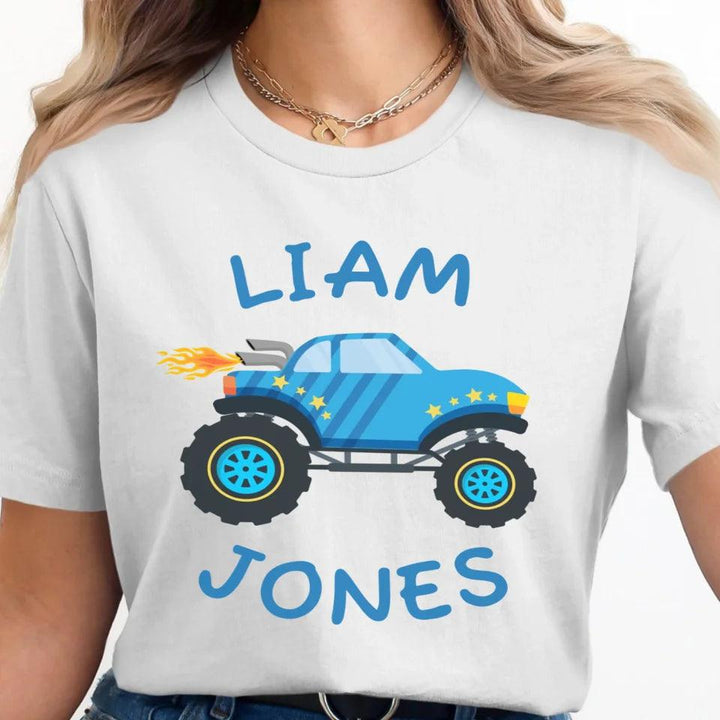 Custom Monster Trucks T-Shirt - ART-TSH157 - ARTFULANE