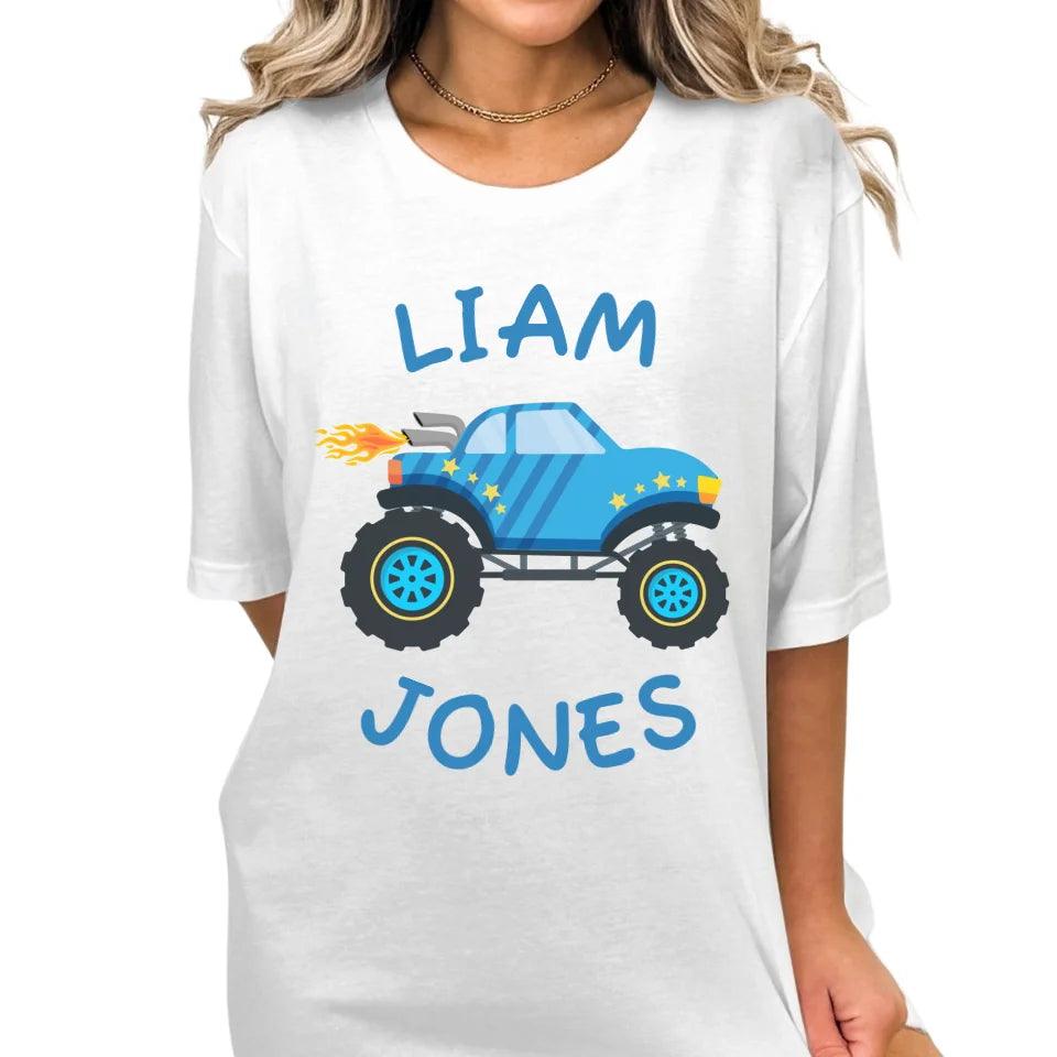 Custom Monster Trucks T-Shirt - ART-TSH157 - ARTFULANE