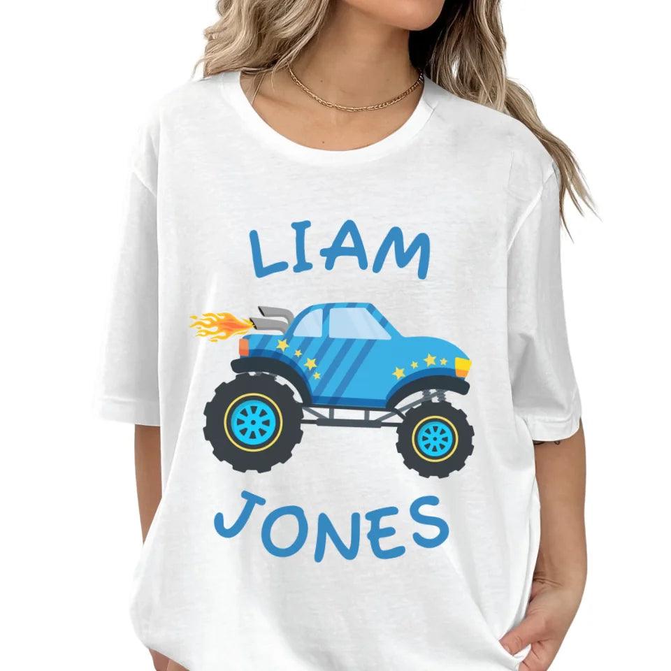 Custom Monster Trucks T-Shirt - ART-TSH157 - ARTFULANE