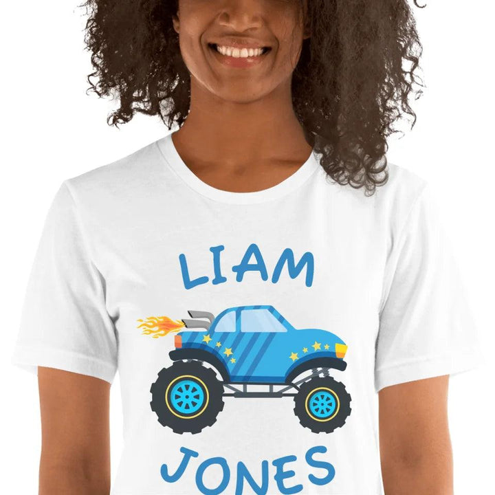 Custom Monster Trucks T-Shirt - ART-TSH157 - ARTFULANE