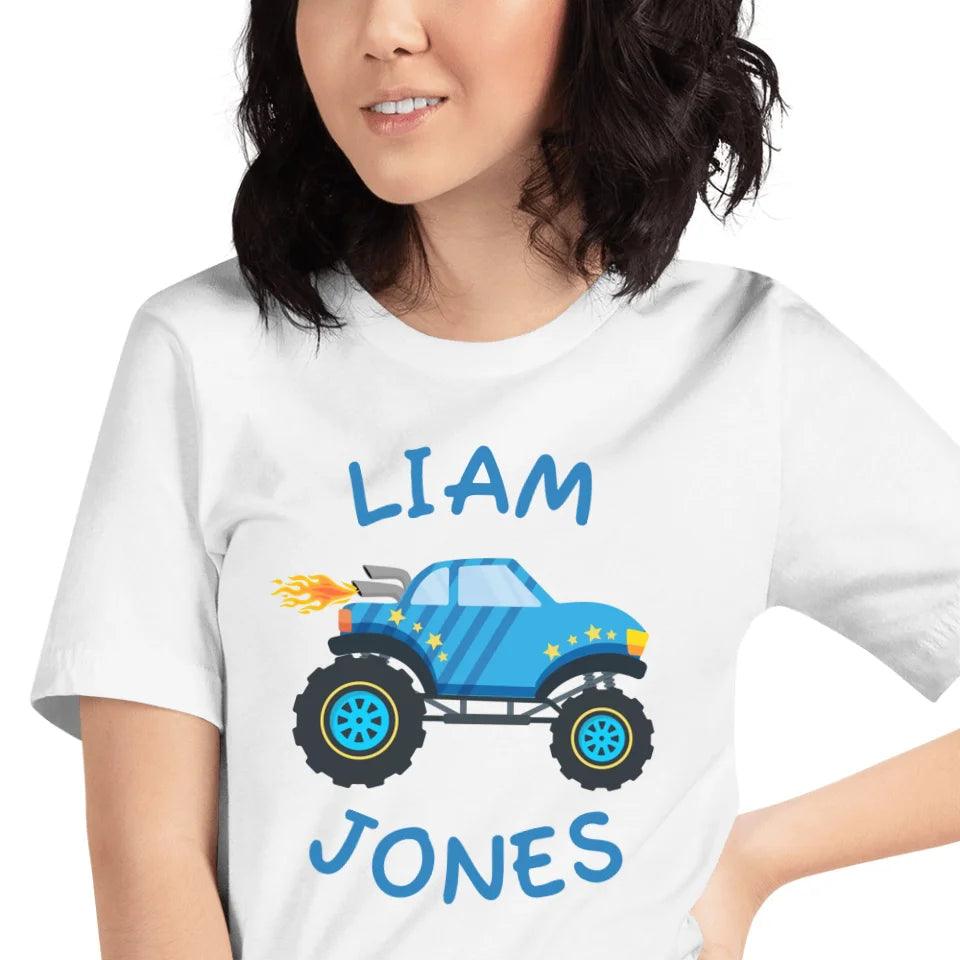 Custom Monster Trucks T-Shirt - ART-TSH157 - ARTFULANE