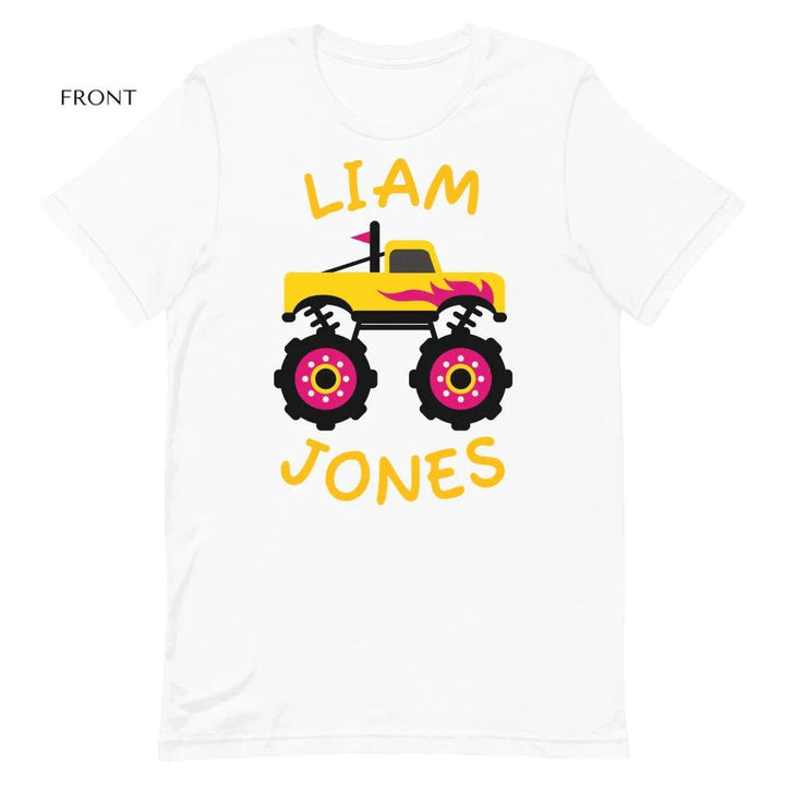 Custom Bright Monster Truck T-Shirt - ART-TSH158 - ARTFULANE