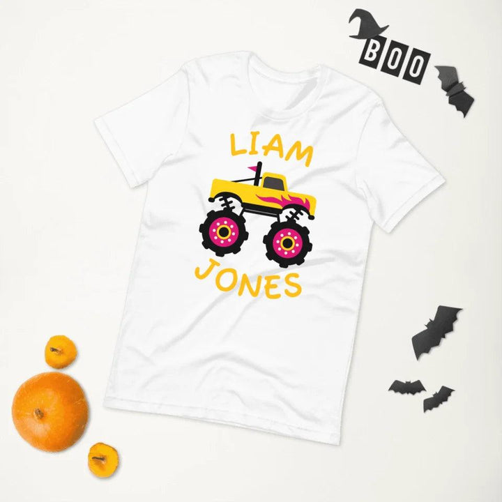 Custom Bright Monster Truck T-Shirt - ART-TSH158 - ARTFULANE