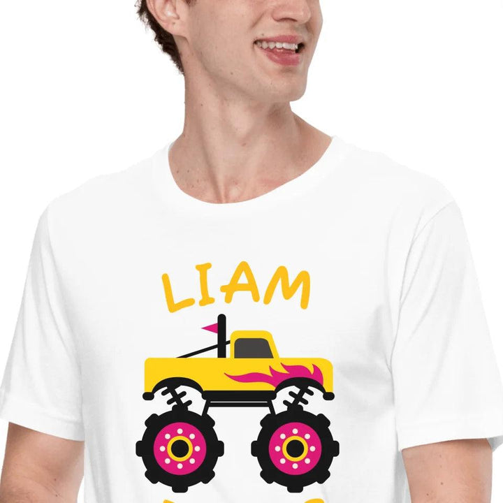 Custom Bright Monster Truck T-Shirt - ART-TSH158 - ARTFULANE