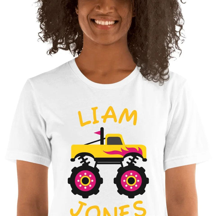 Custom Bright Monster Truck T-Shirt - ART-TSH158 - ARTFULANE