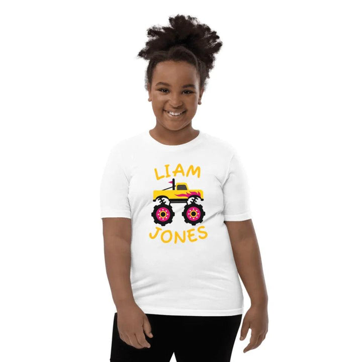 Custom Bright Monster Truck T-Shirt - ART-TSH158 - ARTFULANE