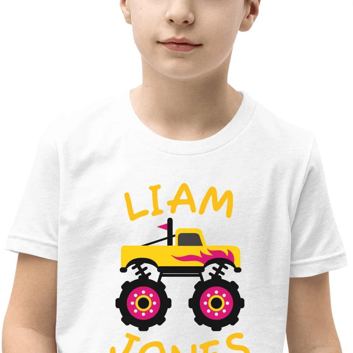 Custom Bright Monster Truck T-Shirt - ART-TSH158 - ARTFULANE