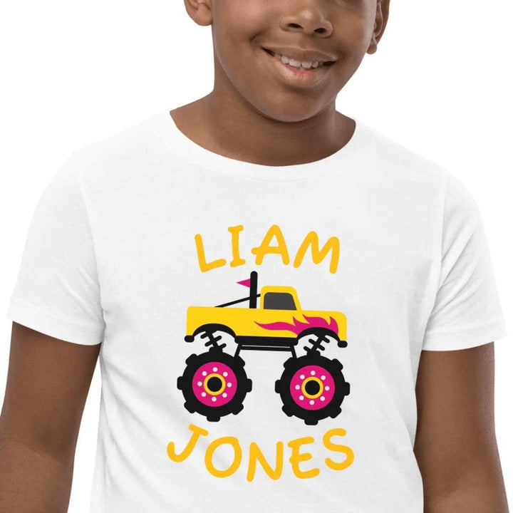 Custom Bright Monster Truck T-Shirt - ART-TSH158 - ARTFULANE