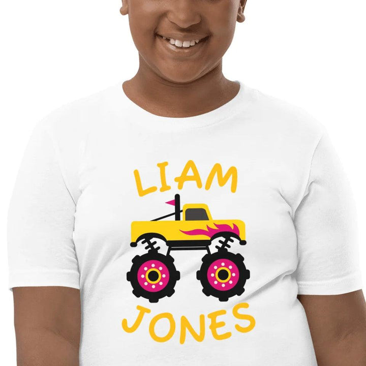 Custom Bright Monster Truck T-Shirt - ART-TSH158 - ARTFULANE