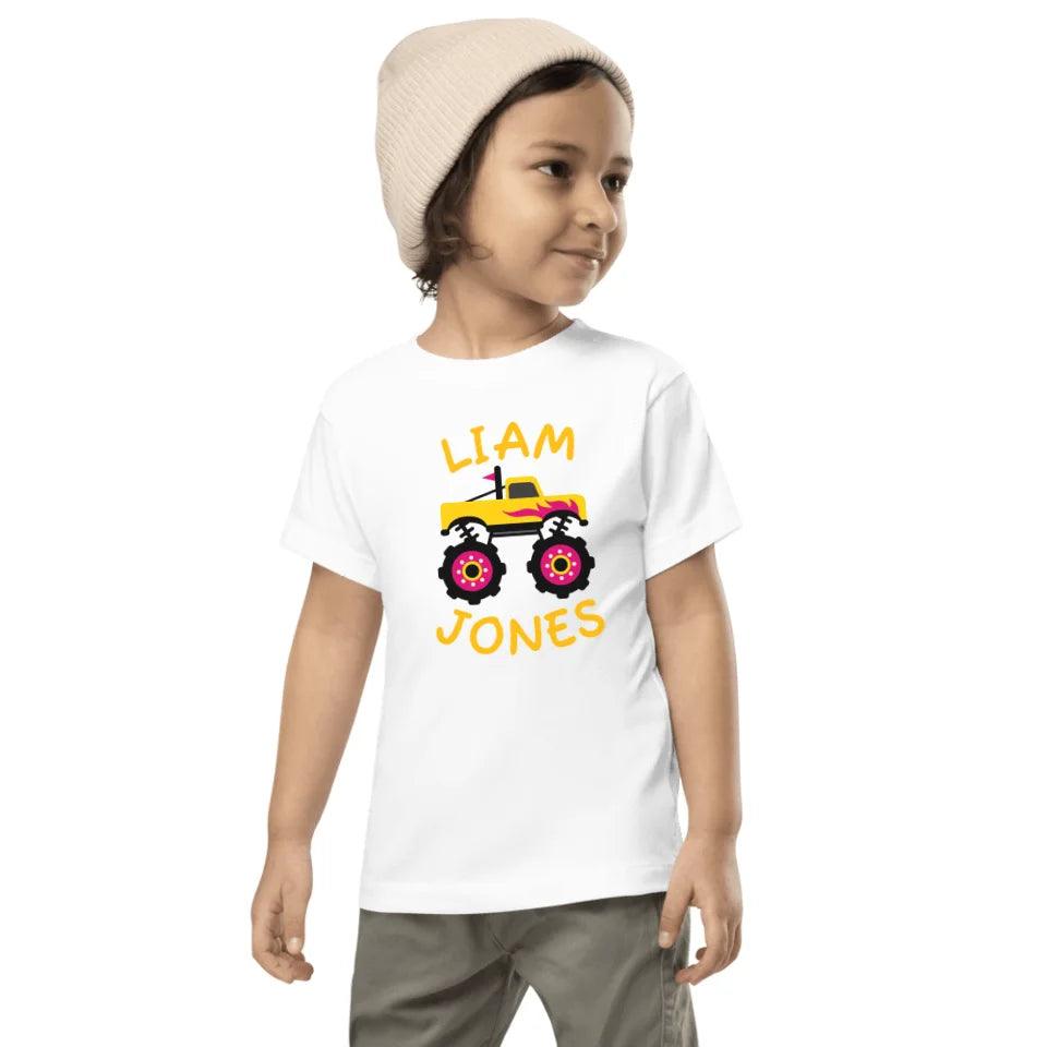 Custom Bright Monster Truck T-Shirt - ART-TSH158 - ARTFULANE