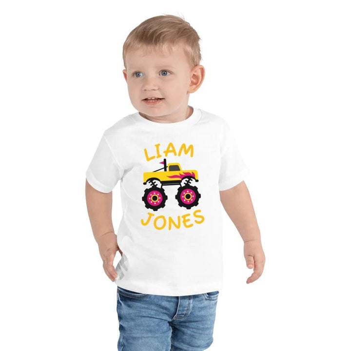 Custom Bright Monster Truck T-Shirt - ART-TSH158 - ARTFULANE