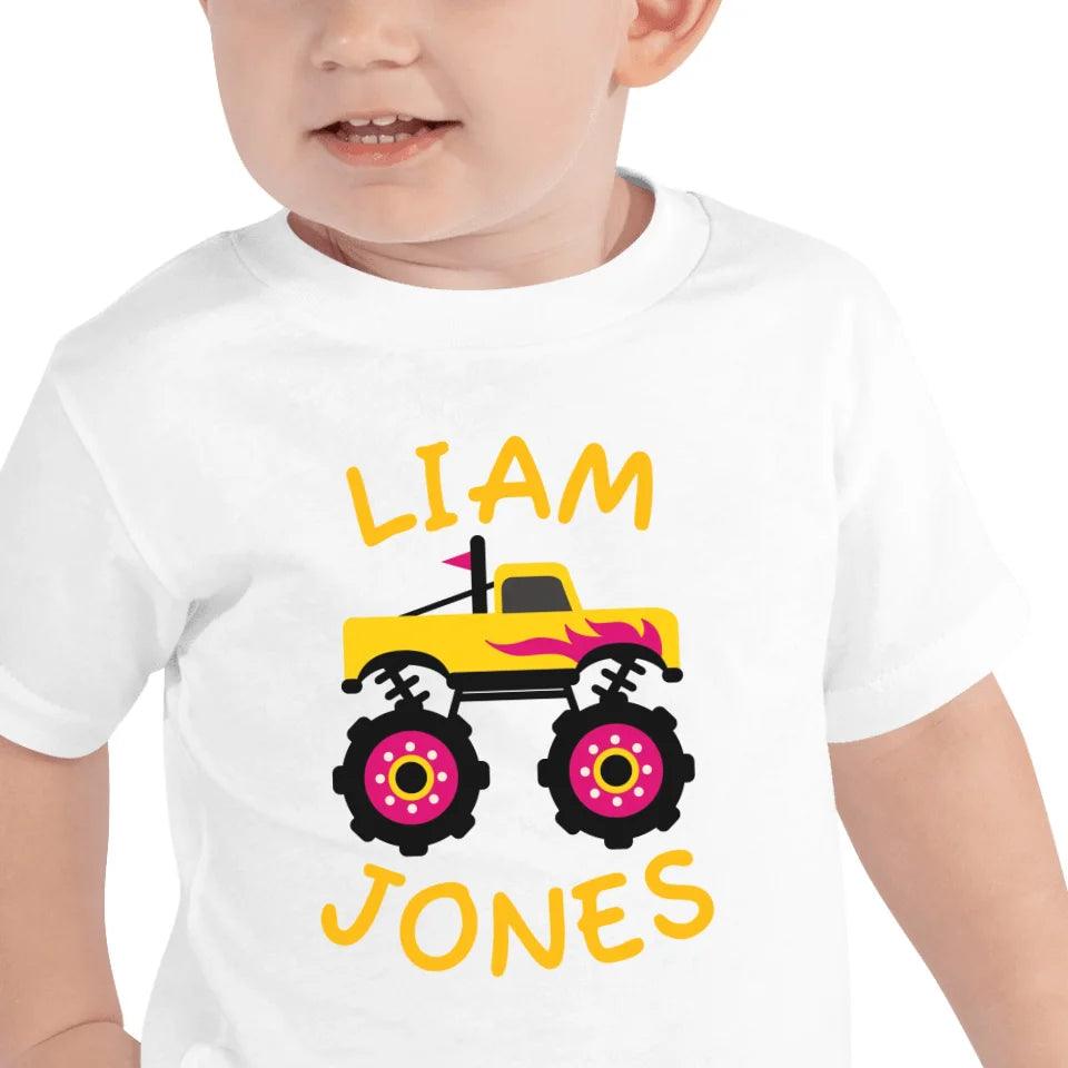 Custom Bright Monster Truck T-Shirt - ART-TSH158 - ARTFULANE