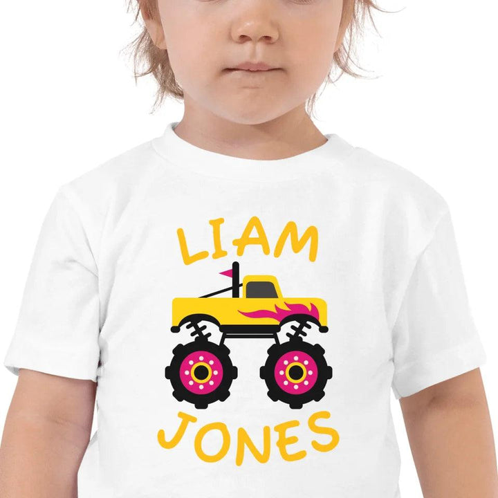 Custom Bright Monster Truck T-Shirt - ART-TSH158 - ARTFULANE