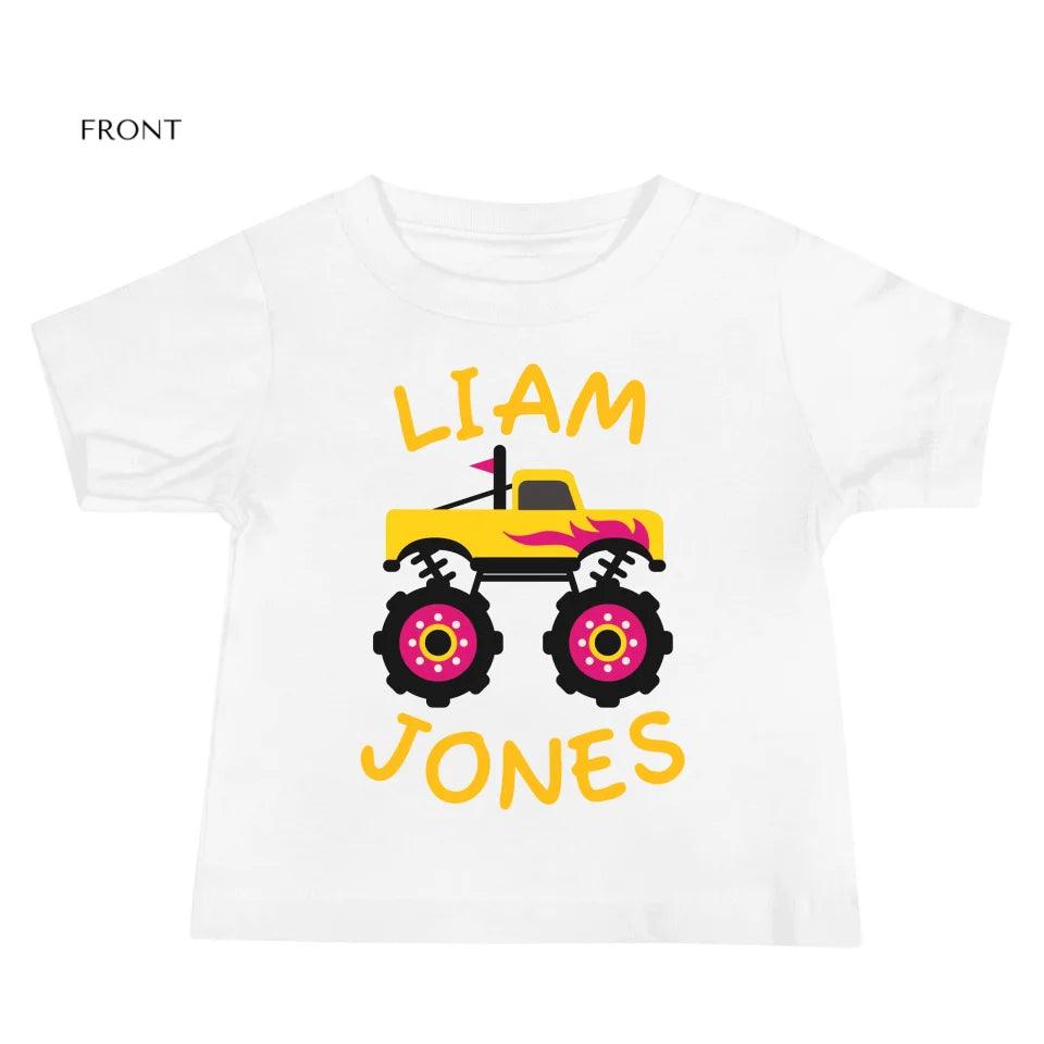 Custom Bright Monster Truck T-Shirt - ART-TSH158 - ARTFULANE