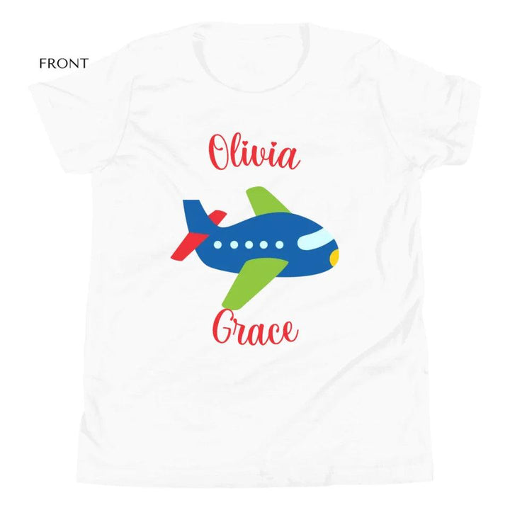 Custom Bright Colored Airplanes T-Shirt - ART-TSH167 - ARTFULANE