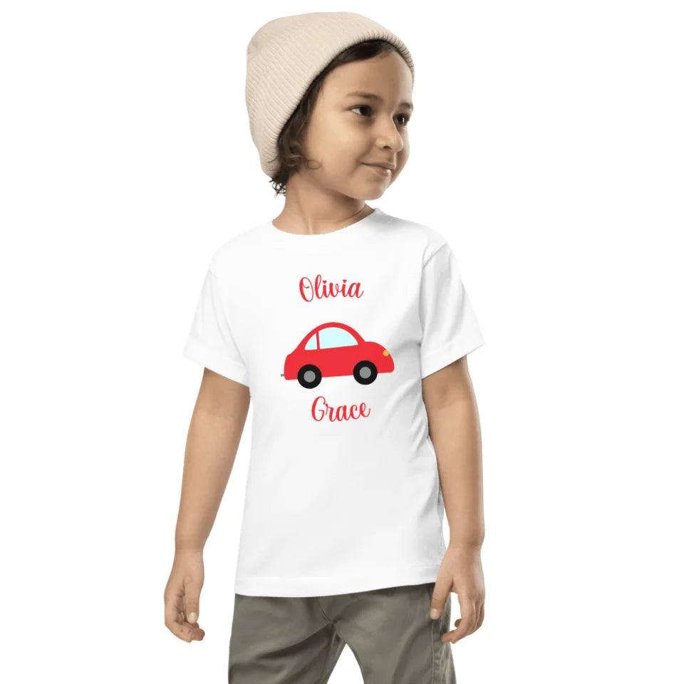 Custom Bright Colored Vehicles T-Shirt - ART-TSH168 - ARTFULANE