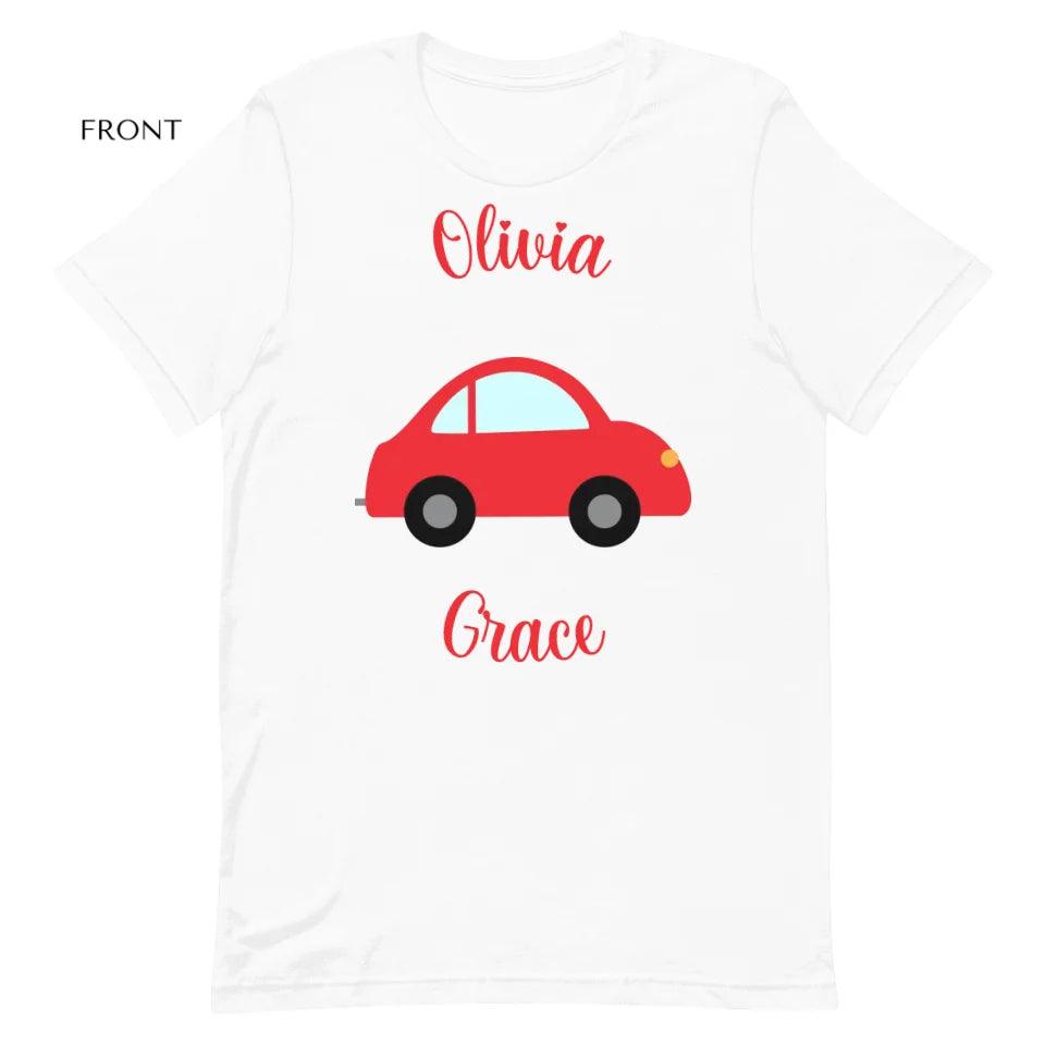 Custom Bright Colored Vehicles T-Shirt - ART-TSH168 - ARTFULANE