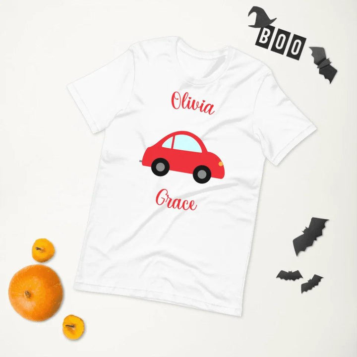 Custom Bright Colored Vehicles T-Shirt - ART-TSH168 - ARTFULANE