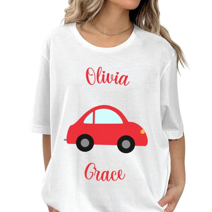 Custom Bright Colored Vehicles T-Shirt - ART-TSH168 - ARTFULANE