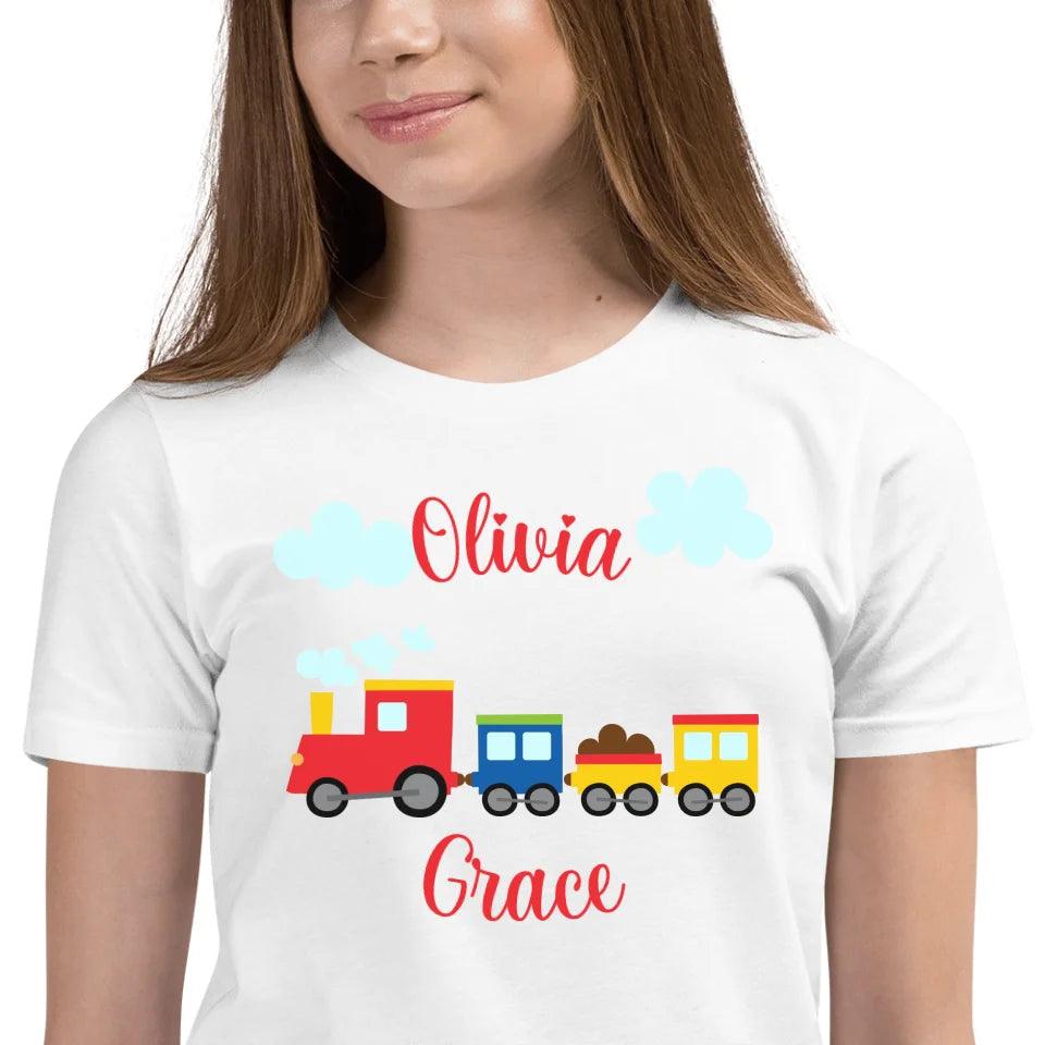 Custom Build Your Own Train T-Shirt - ART-TSH170 - ARTFULANE