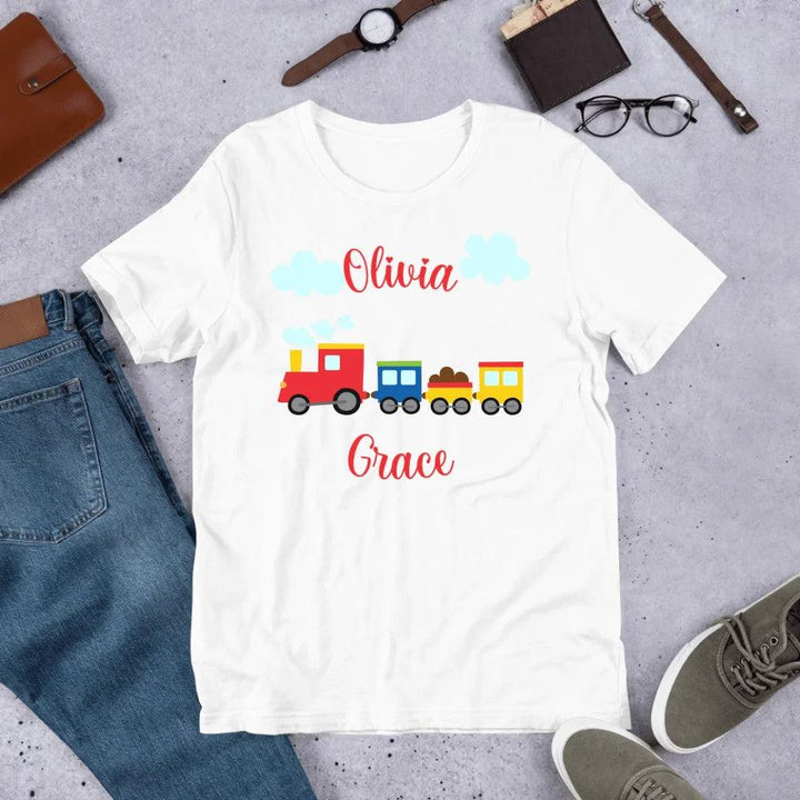 Custom Build Your Own Train T-Shirt - ART-TSH170 - ARTFULANE