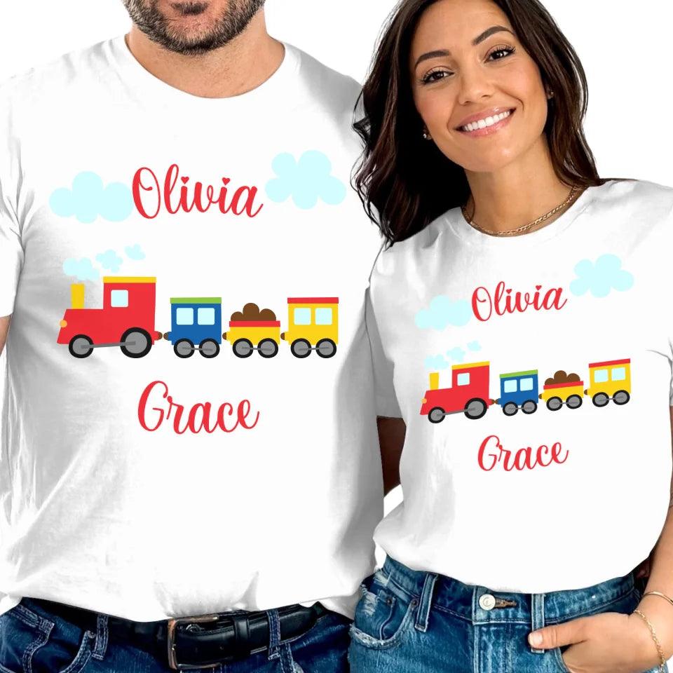 Custom Build Your Own Train T-Shirt - ART-TSH170 - ARTFULANE