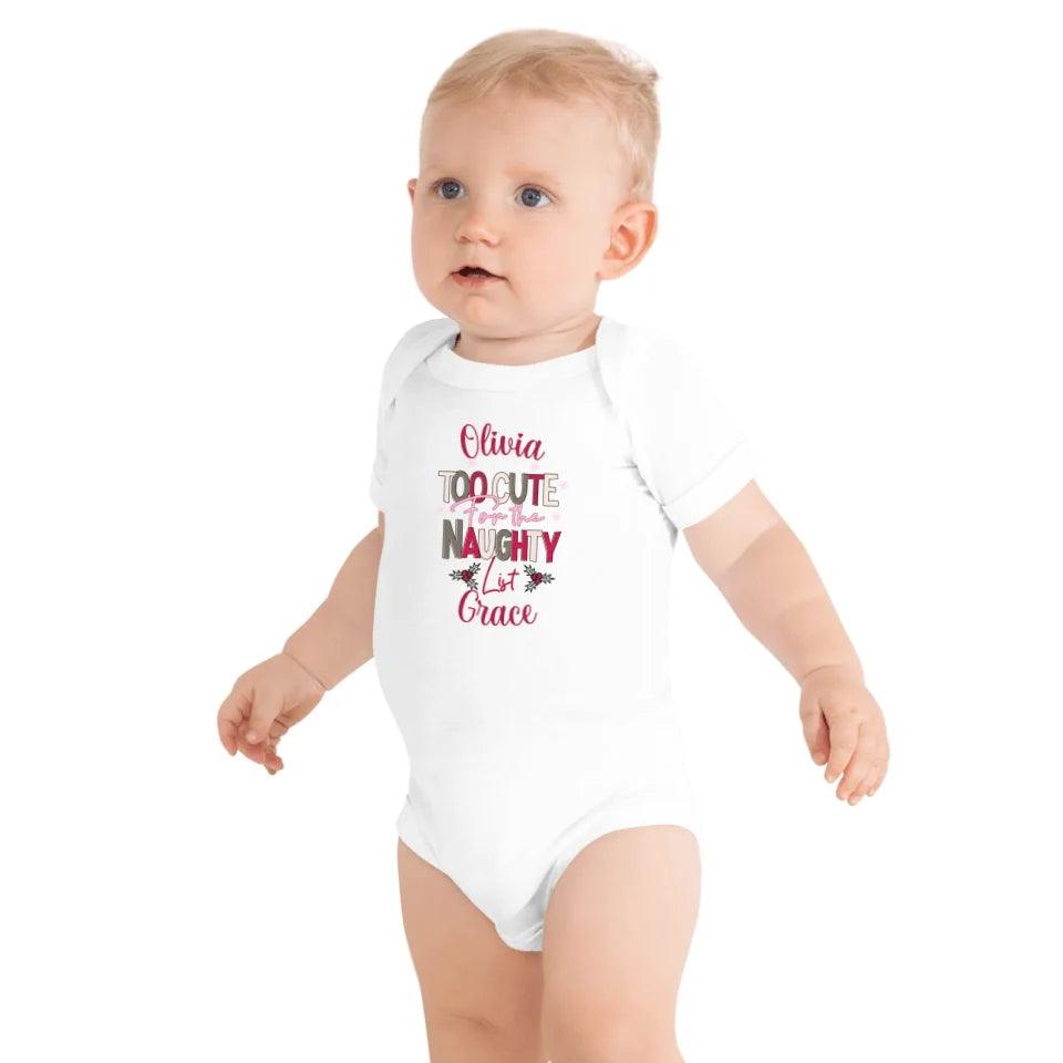 Custom Baby Christmas Quotes T-Shirt - ART-TSH171 - ARTFULANE