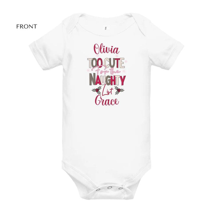 Custom Baby Christmas Quotes T-Shirt - ART-TSH171 - ARTFULANE